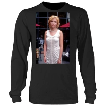 Scarlett Johansson Men's Heavy Long Sleeve TShirt