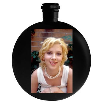 Scarlett Johansson Round Flask