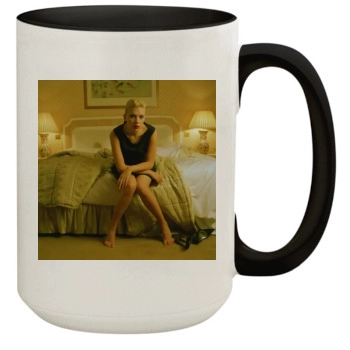 Scarlett Johansson 15oz Colored Inner & Handle Mug