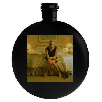 Scarlett Johansson Round Flask