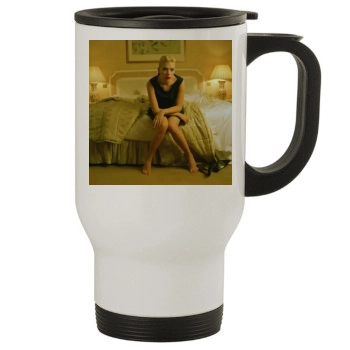 Scarlett Johansson Stainless Steel Travel Mug