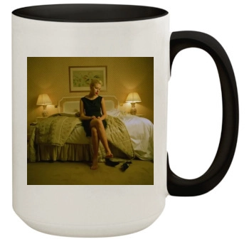 Scarlett Johansson 15oz Colored Inner & Handle Mug