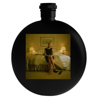 Scarlett Johansson Round Flask