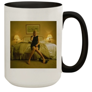 Scarlett Johansson 15oz Colored Inner & Handle Mug