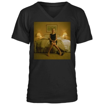 Scarlett Johansson Men's V-Neck T-Shirt