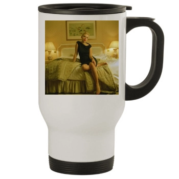 Scarlett Johansson Stainless Steel Travel Mug