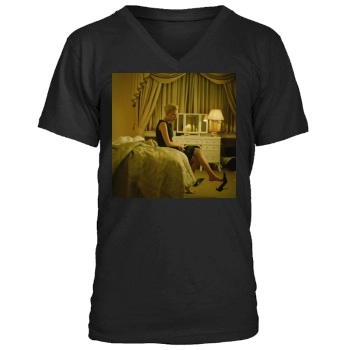 Scarlett Johansson Men's V-Neck T-Shirt