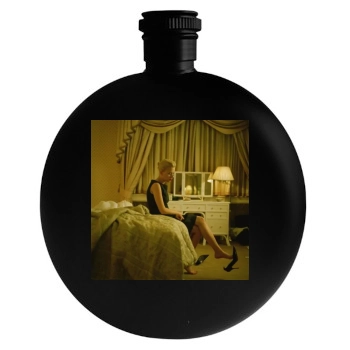 Scarlett Johansson Round Flask