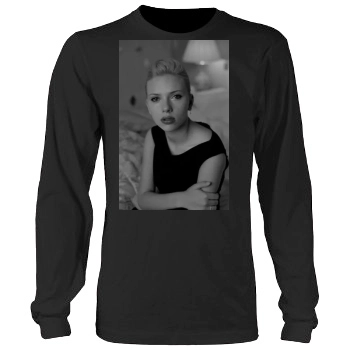 Scarlett Johansson Men's Heavy Long Sleeve TShirt