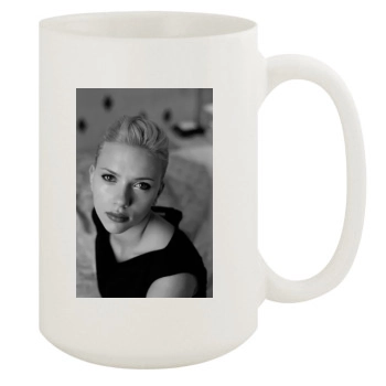 Scarlett Johansson 15oz White Mug