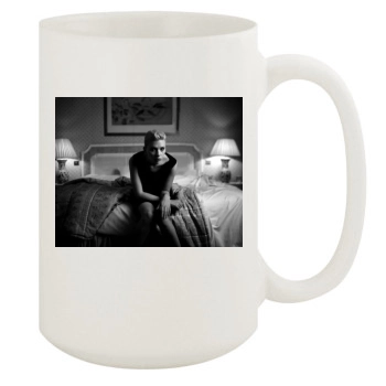 Scarlett Johansson 15oz White Mug