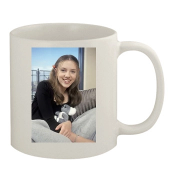 Scarlett Johansson 11oz White Mug