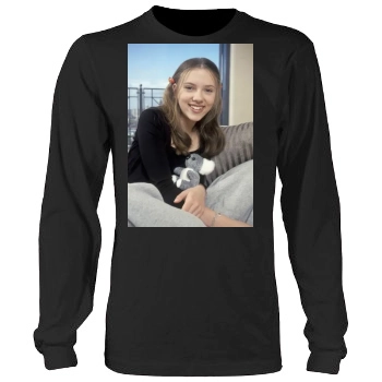 Scarlett Johansson Men's Heavy Long Sleeve TShirt