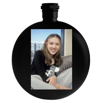 Scarlett Johansson Round Flask