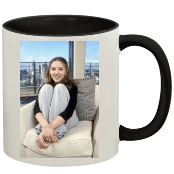 Scarlett Johansson 11oz Colored Inner & Handle Mug