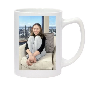 Scarlett Johansson 14oz White Statesman Mug