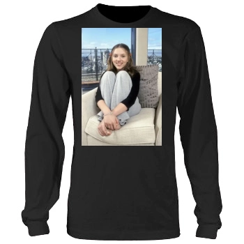 Scarlett Johansson Men's Heavy Long Sleeve TShirt