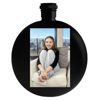 Scarlett Johansson Round Flask