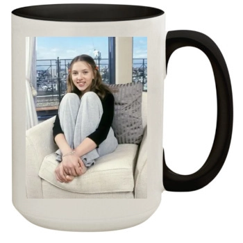 Scarlett Johansson 15oz Colored Inner & Handle Mug