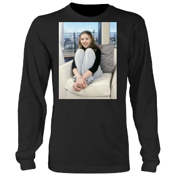 Scarlett Johansson Men's Heavy Long Sleeve TShirt