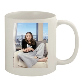 Scarlett Johansson 11oz White Mug