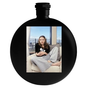 Scarlett Johansson Round Flask