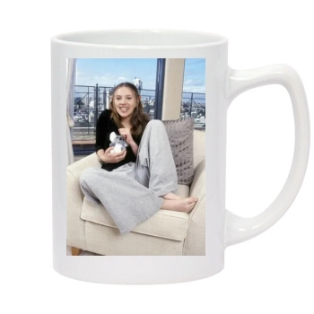 Scarlett Johansson 14oz White Statesman Mug