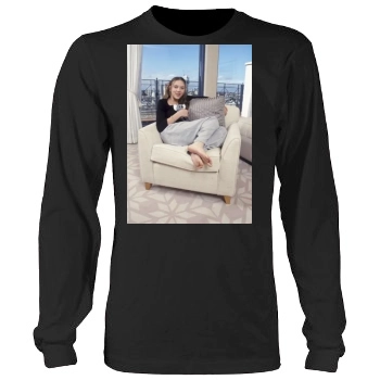 Scarlett Johansson Men's Heavy Long Sleeve TShirt