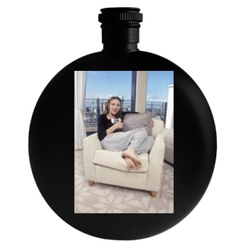 Scarlett Johansson Round Flask