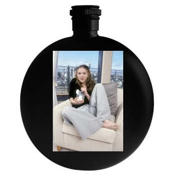 Scarlett Johansson Round Flask