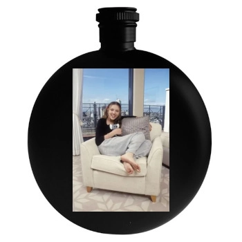 Scarlett Johansson Round Flask