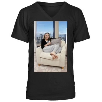 Scarlett Johansson Men's V-Neck T-Shirt