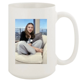 Scarlett Johansson 15oz White Mug