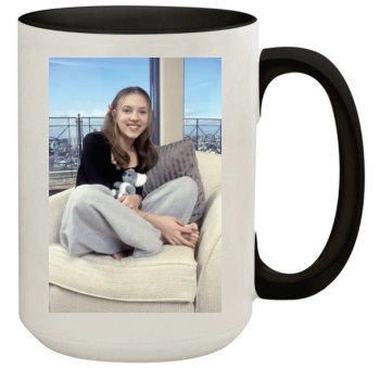 Scarlett Johansson 15oz Colored Inner & Handle Mug