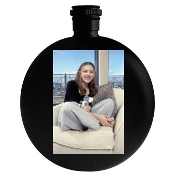 Scarlett Johansson Round Flask