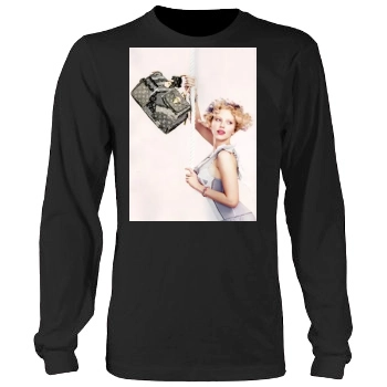 Scarlett Johansson Men's Heavy Long Sleeve TShirt