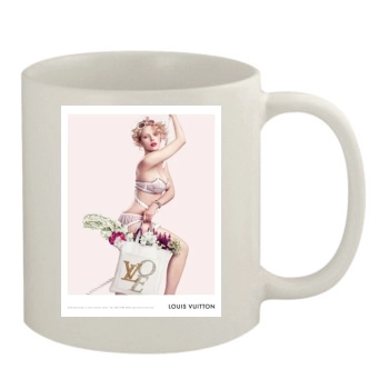 Scarlett Johansson 11oz White Mug