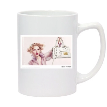 Scarlett Johansson 14oz White Statesman Mug