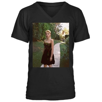 Scarlett Johansson Men's V-Neck T-Shirt