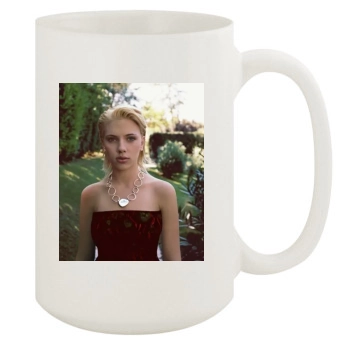 Scarlett Johansson 15oz White Mug