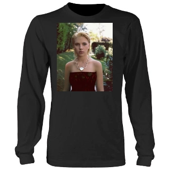 Scarlett Johansson Men's Heavy Long Sleeve TShirt