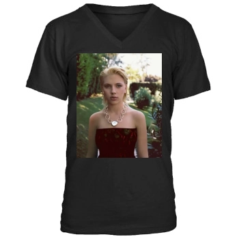 Scarlett Johansson Men's V-Neck T-Shirt