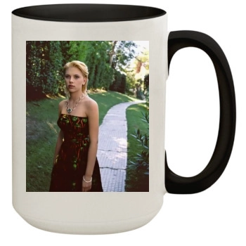 Scarlett Johansson 15oz Colored Inner & Handle Mug