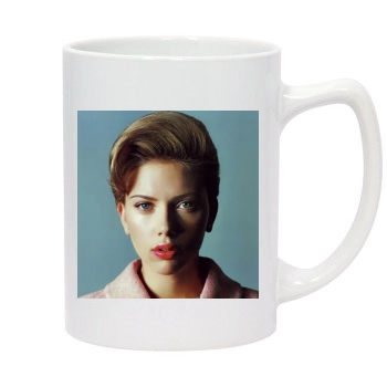 Scarlett Johansson 14oz White Statesman Mug