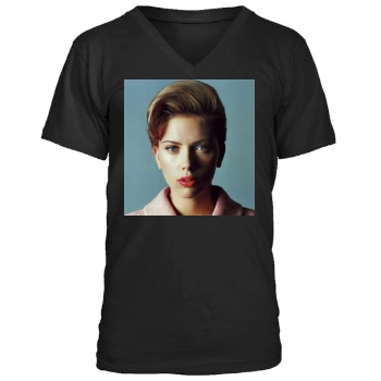 Scarlett Johansson Men's V-Neck T-Shirt