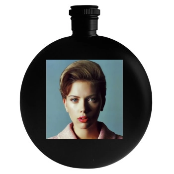 Scarlett Johansson Round Flask