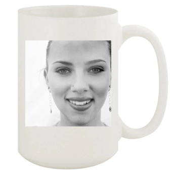 Scarlett Johansson 15oz White Mug