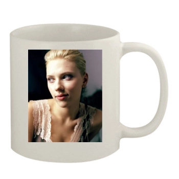 Scarlett Johansson 11oz White Mug