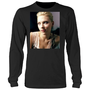 Scarlett Johansson Men's Heavy Long Sleeve TShirt