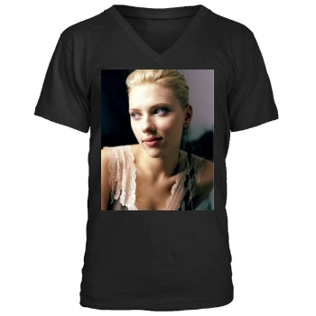 Scarlett Johansson Men's V-Neck T-Shirt